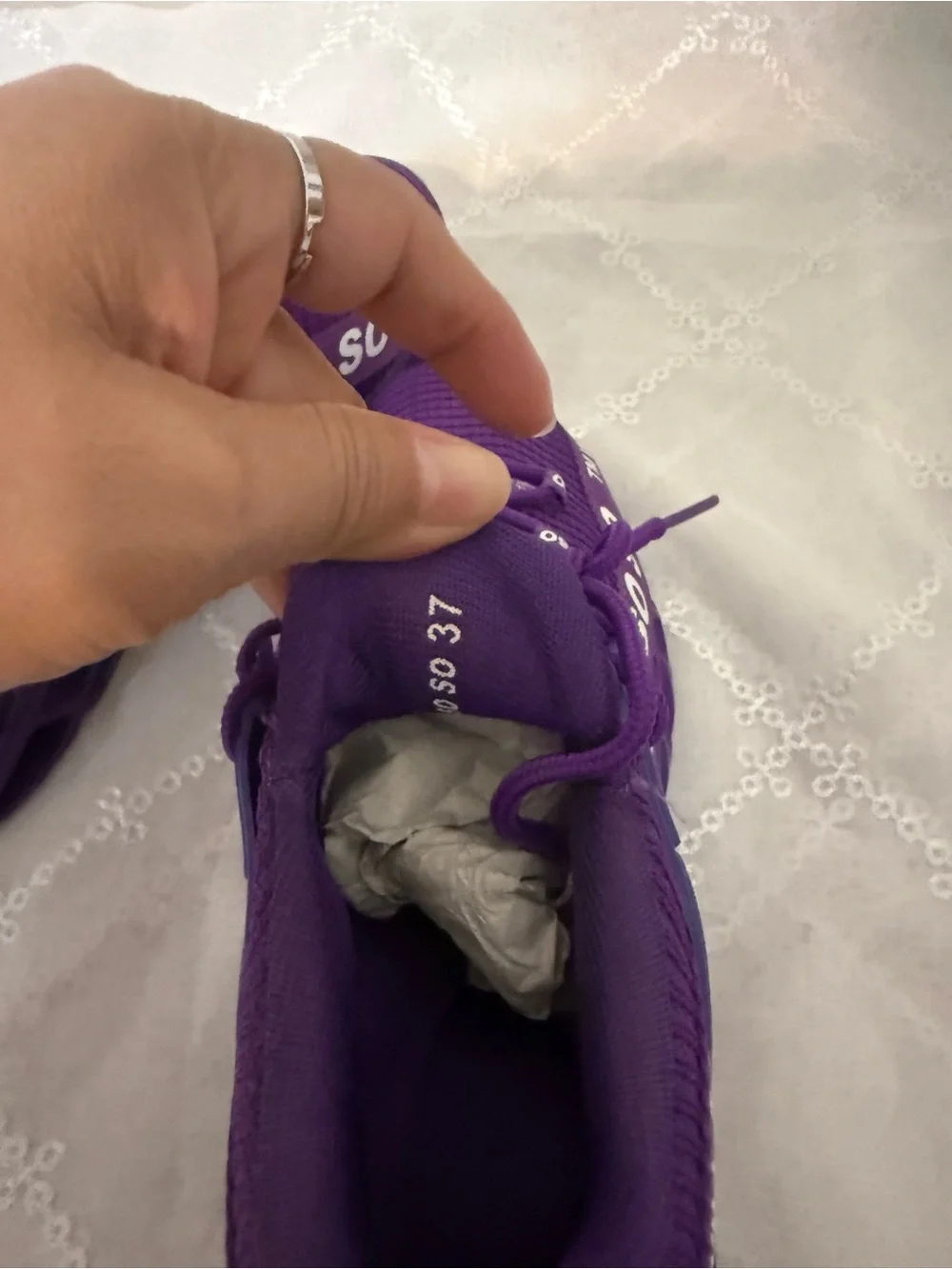 Kids Purple Athletic Sneakers - JUST SO Style